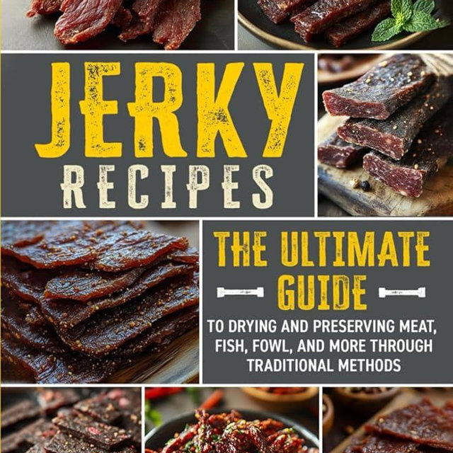 Jerky Recipes: The Ultimate Guide to Drying and Preserving Meat, Fish, Fowl, and More through Traditional Methods (Cookbook for Beginners and Beyond)