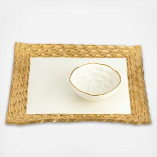 Truro Square Tray with Bowl