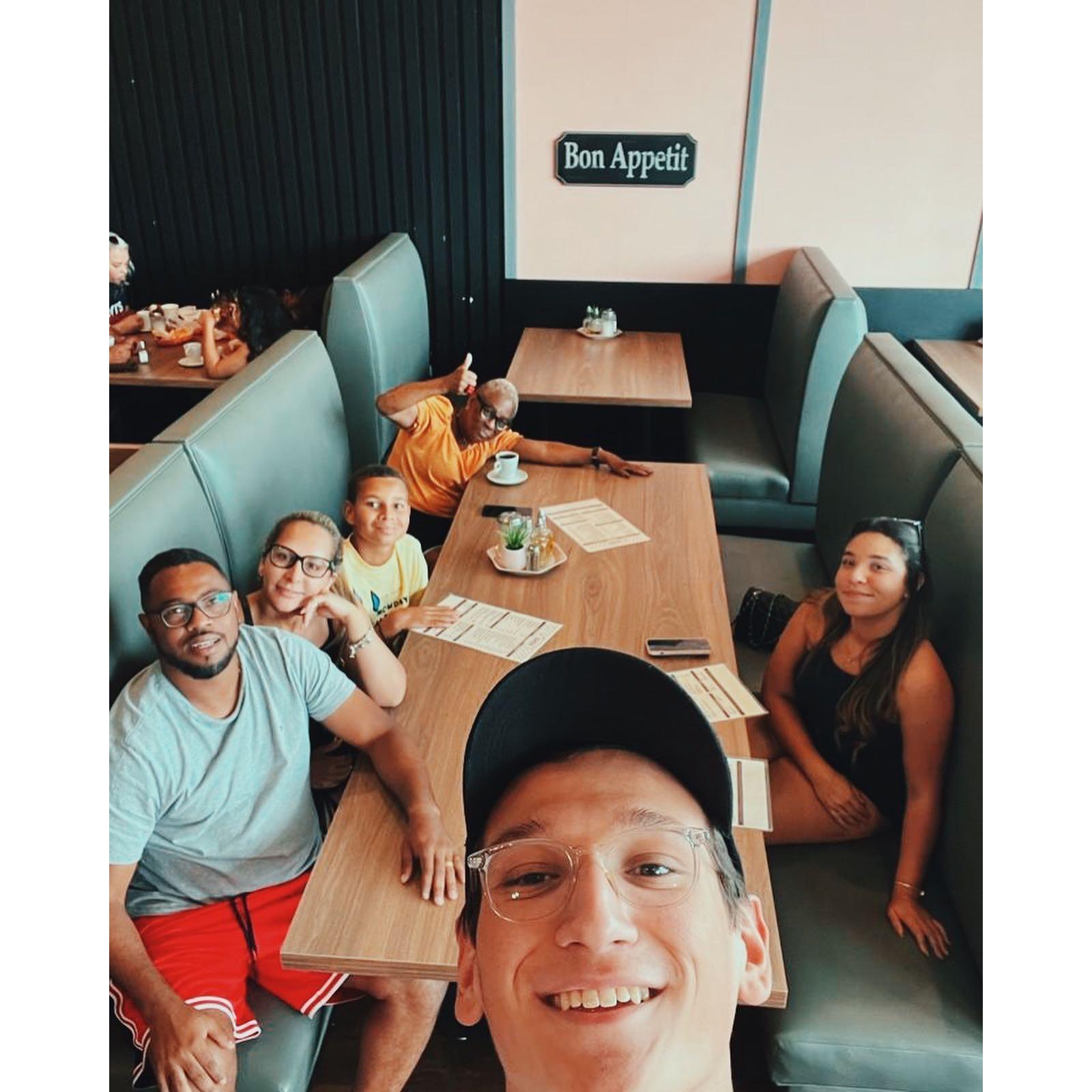 Tim with kamilly's family vacation