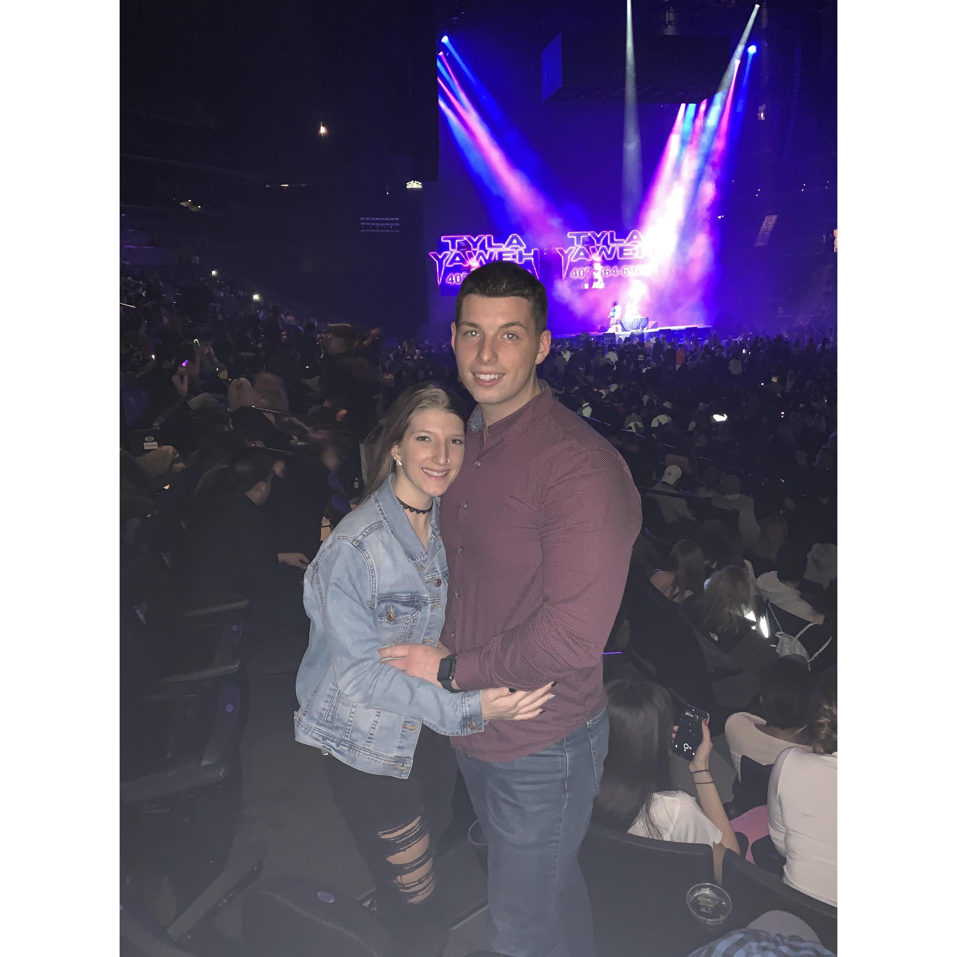 Our first concert