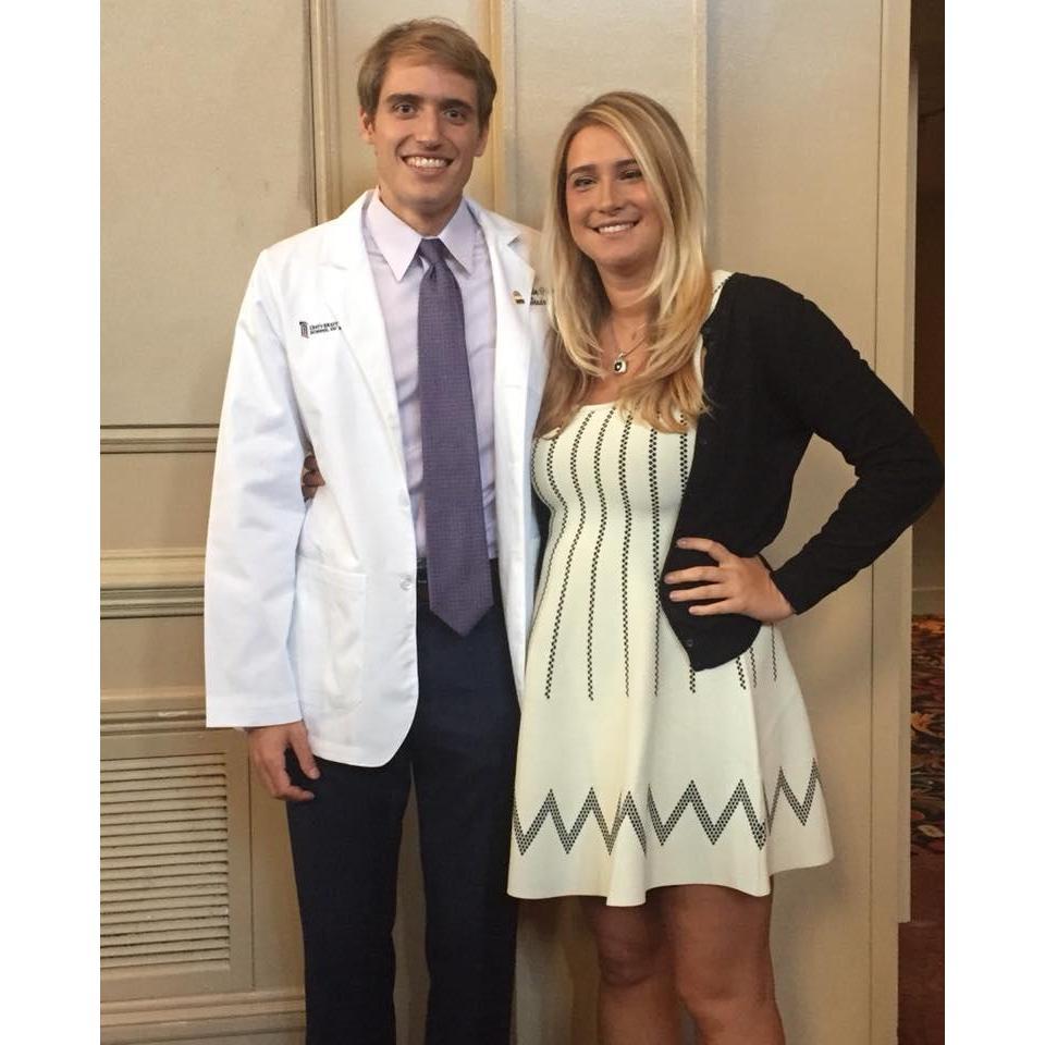 Ben's white coat ceremony - October 2017