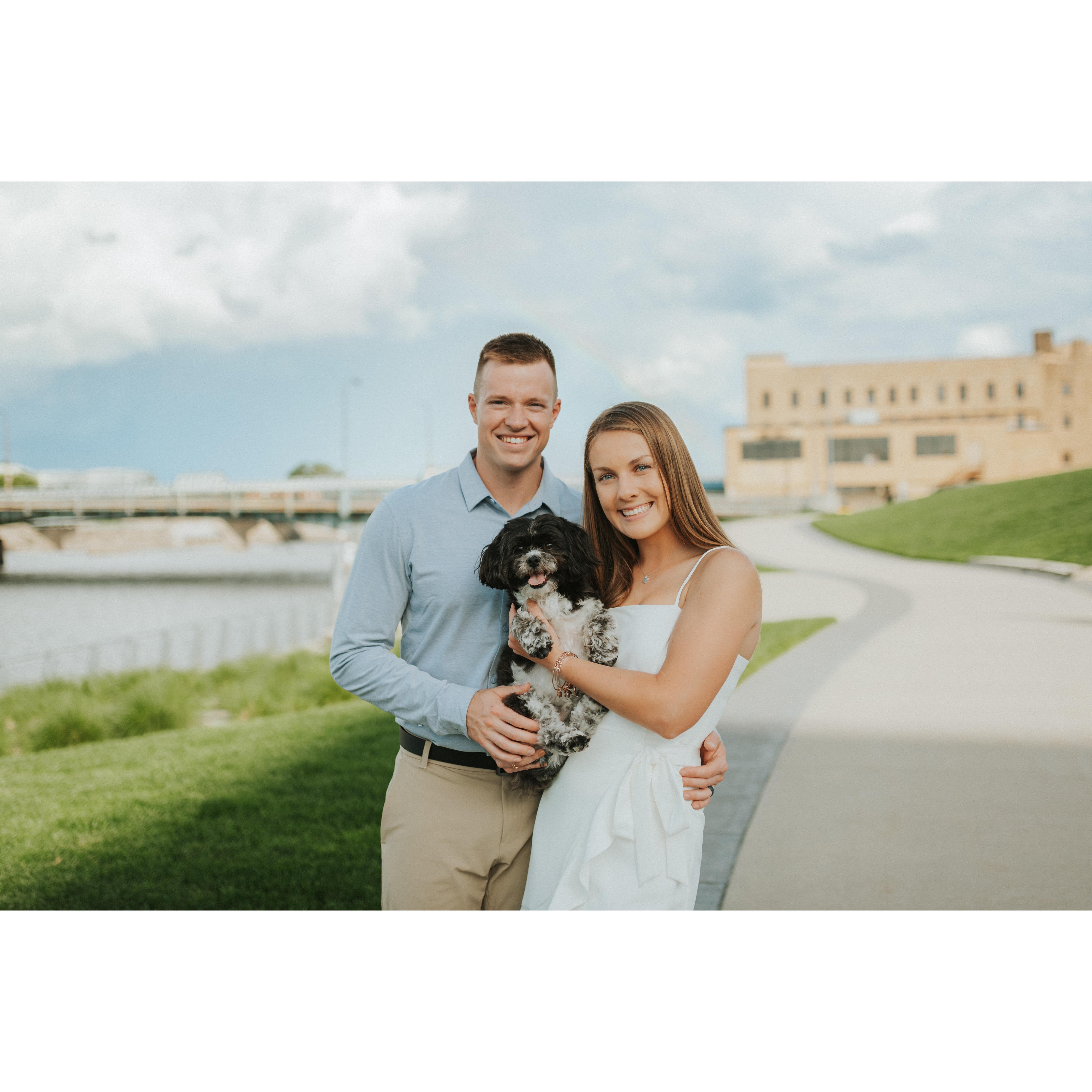 Alex and John got Lloyd together in May of 2019, after Alex graduated with her Masters degree in Biology. He is the star of the show!