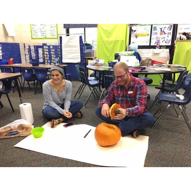 I love when he comes to my classroom. He makes me happy!