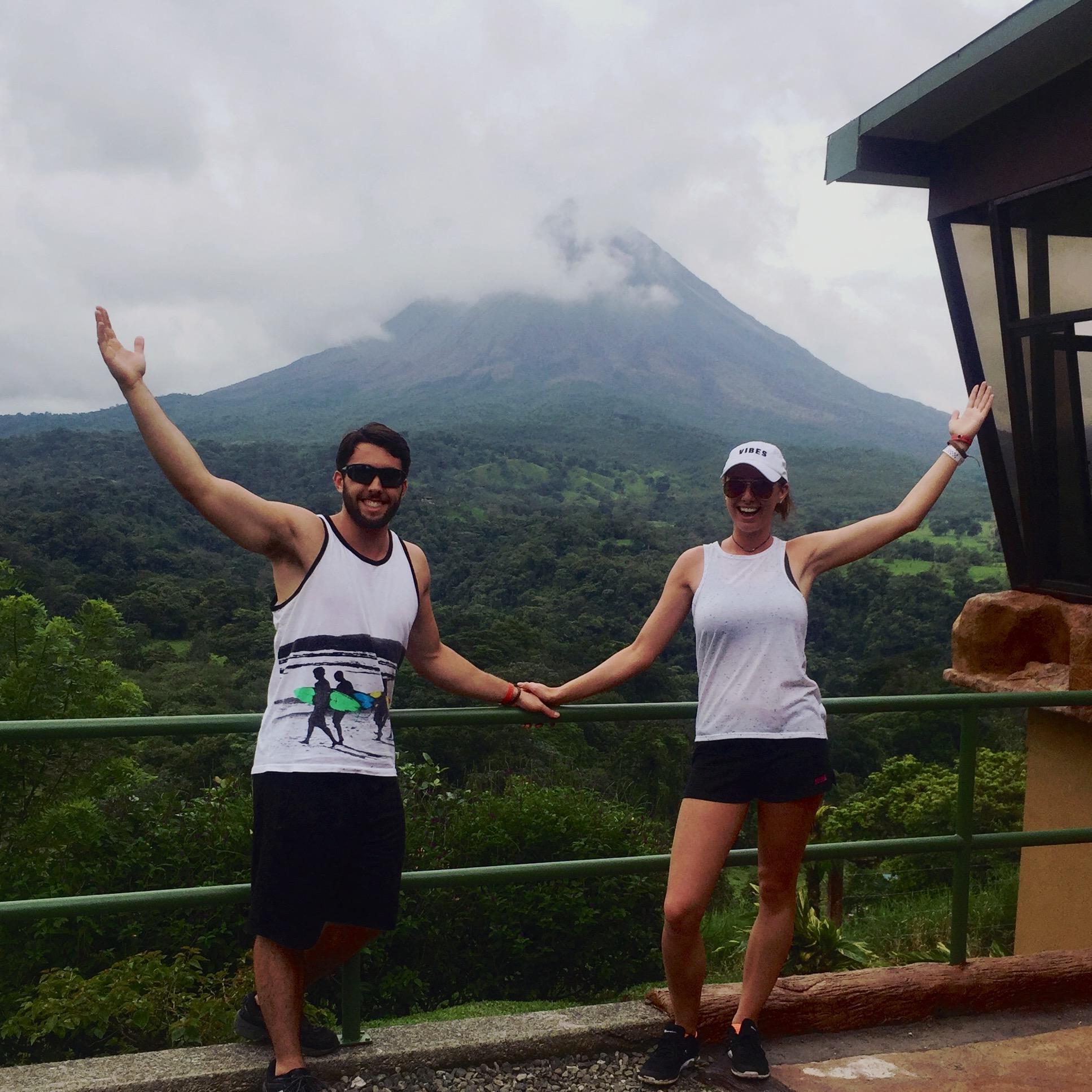 Costa Rica volcano!