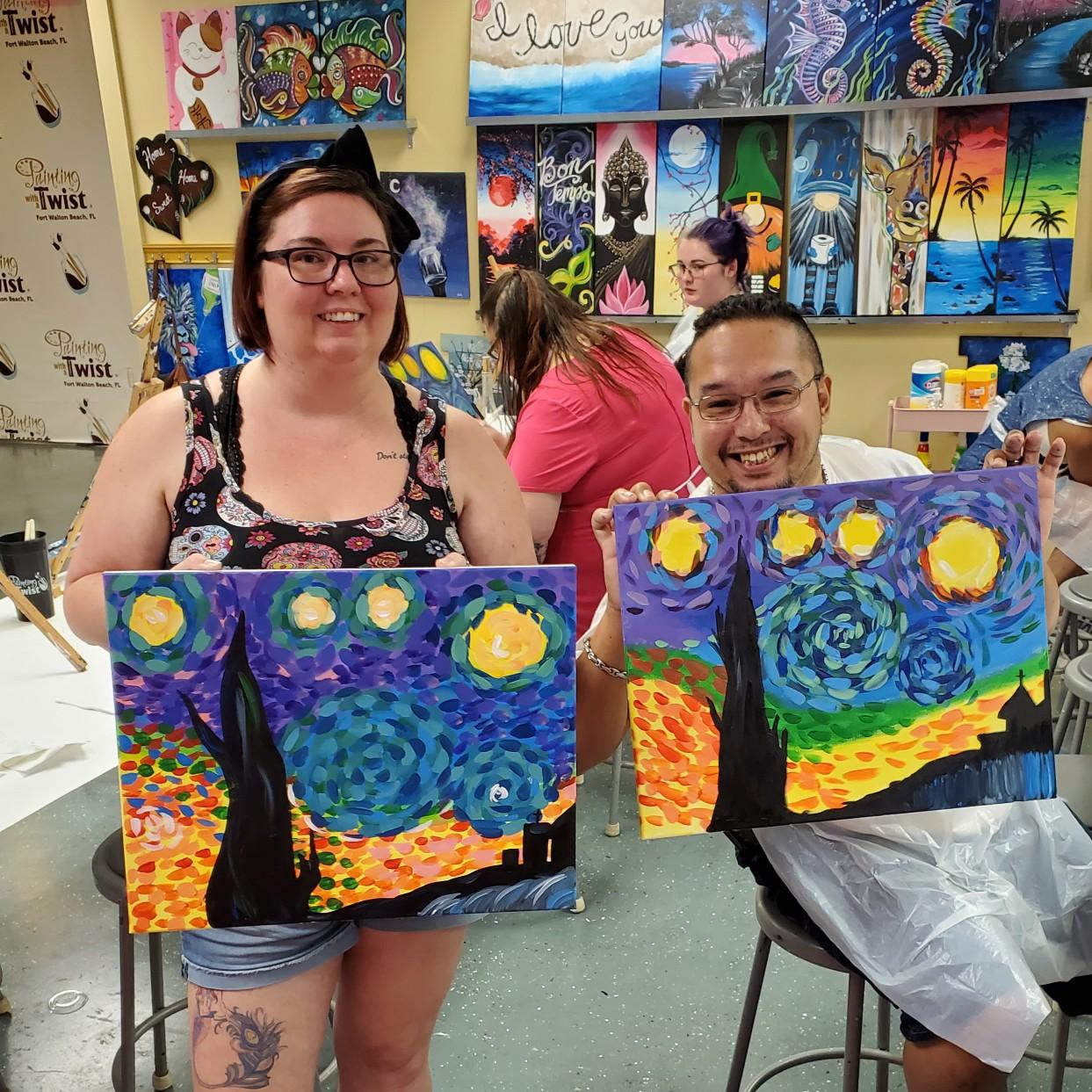Date night Paint night