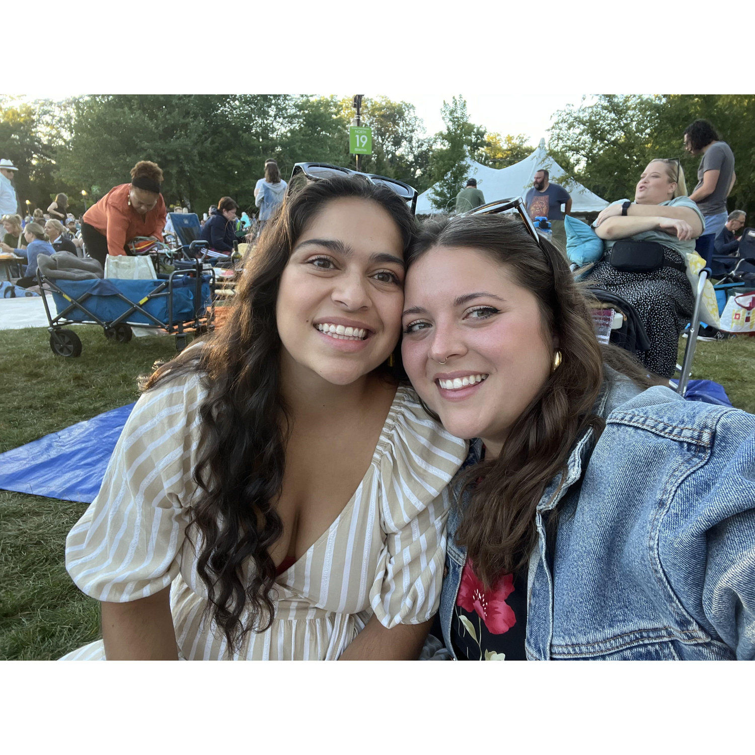 our first lesbian serenade, thank you Brandi Carlile