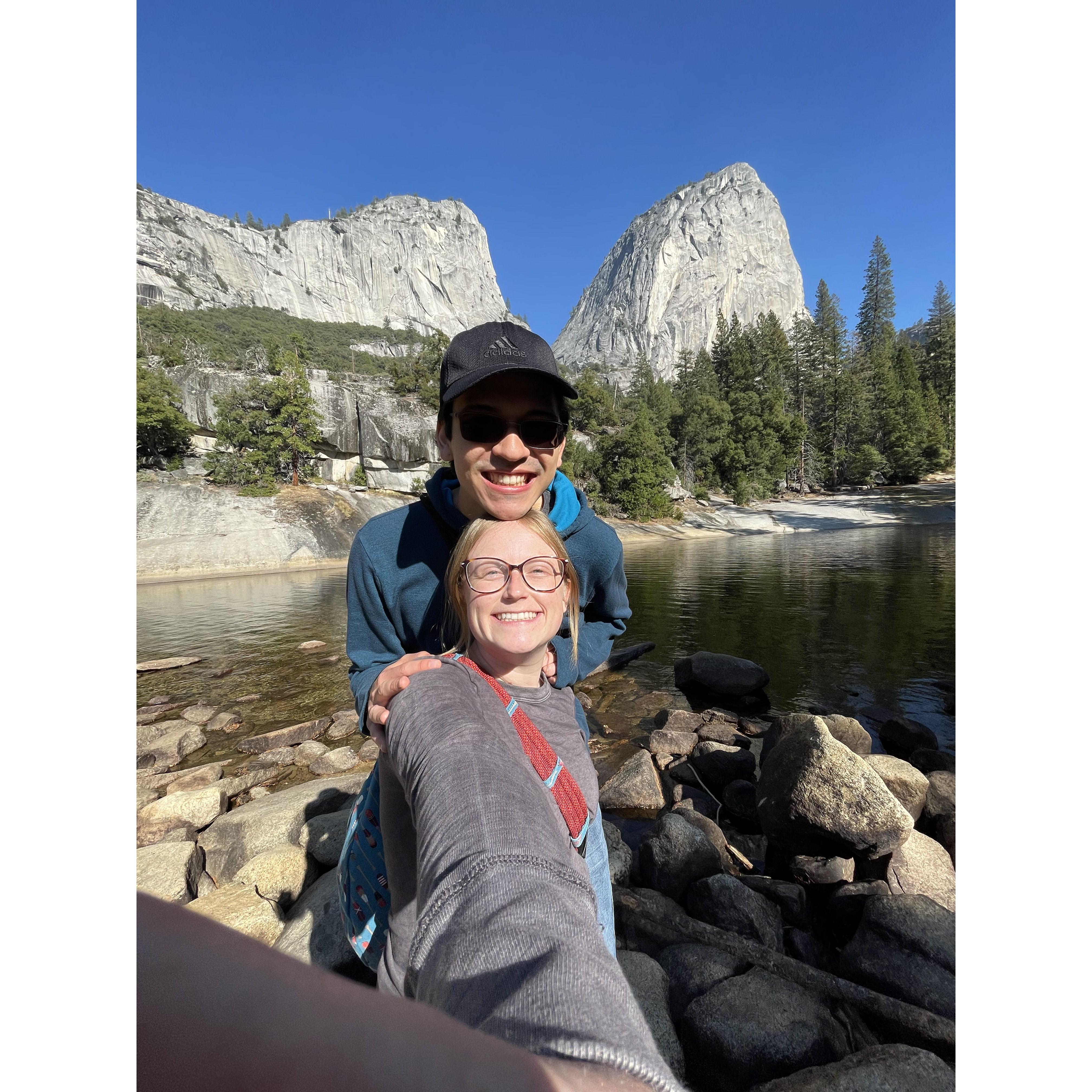 First trip to CA to visit Jared's family and we went to Yosemite!