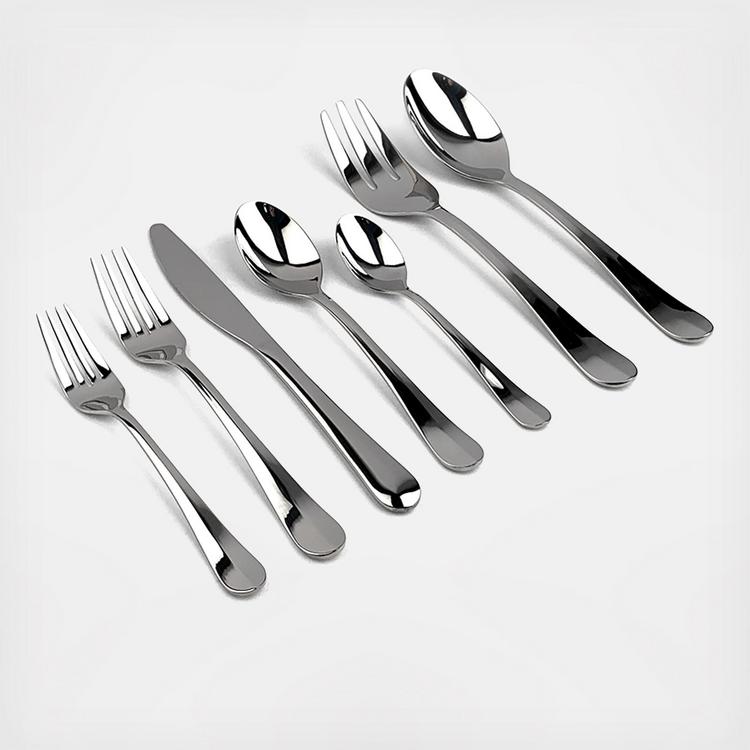 Gourmet Settings Twist 20-Piece Flatware Set