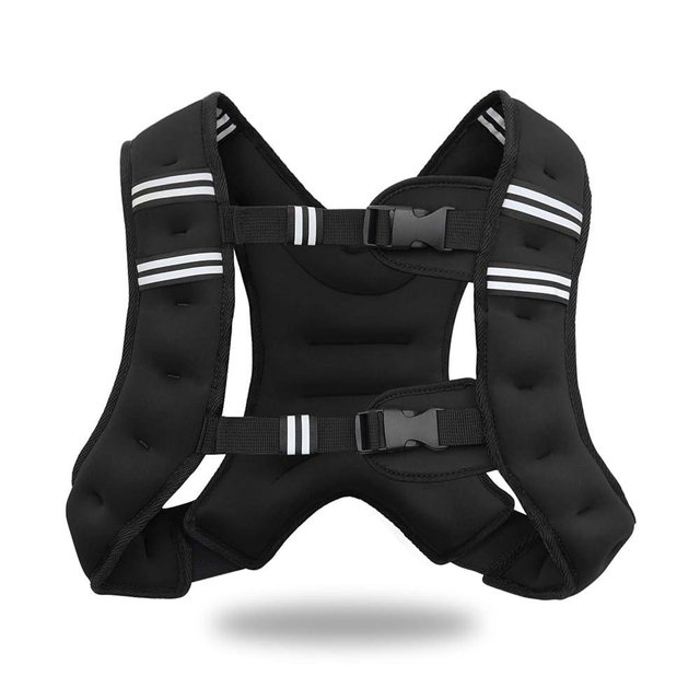 VIVITORY Weighted Vest Workout Equipment, 11lbs/18lbs Body Weight Vest for Men, Women, Strength Training, Running, Fitness, Muscle Building, Weight Loss, Weight lifting