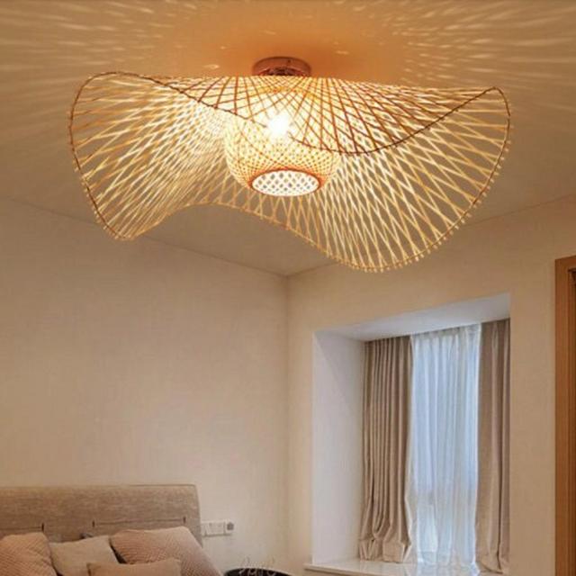 High Quality-Wicker Pendant Lamp,Bamboo...