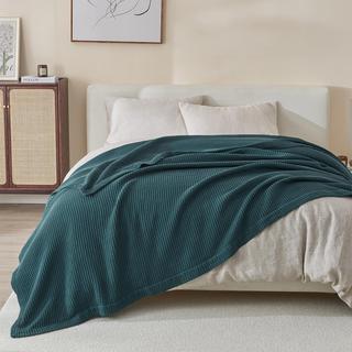 Mikala Cotton Waffle Weave Blanket