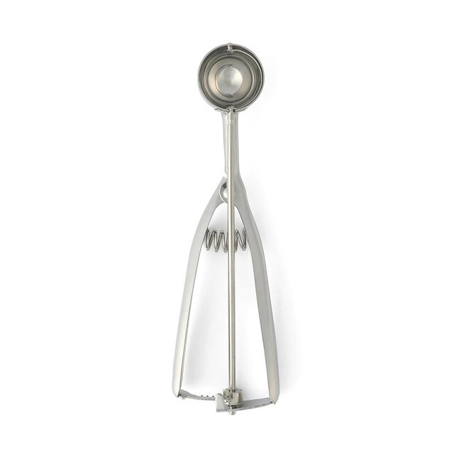 Martha Stewart Sprucedale 1.5" Stainless Steel Kitchen Ice Cream Scooper