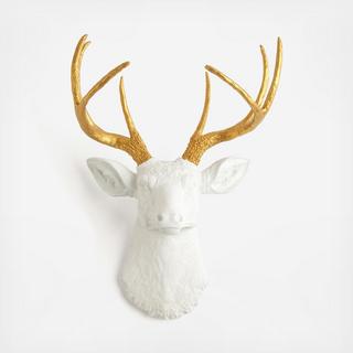 Resin Faux Taxidermy Deer Head