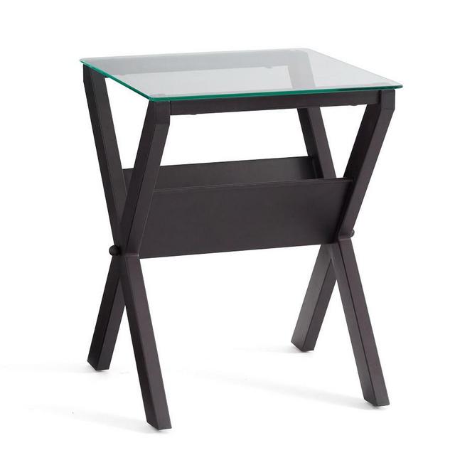 Bentley End Table, Matte Black
