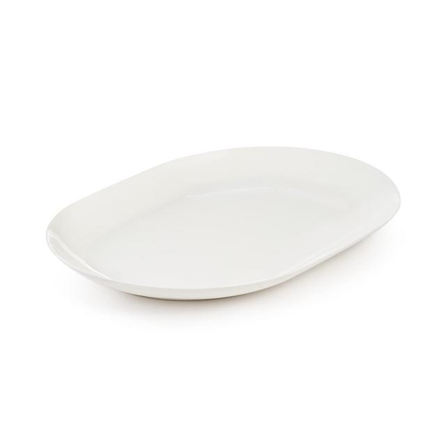 Hotel Collection Bone China 17" Deep Oval Platter, Created For Macy's