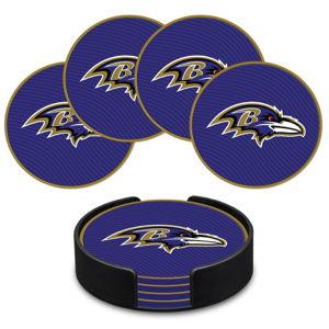 Rico Industries NFL Football Classic Favorites: PVC Coaster Set (4-Pack)