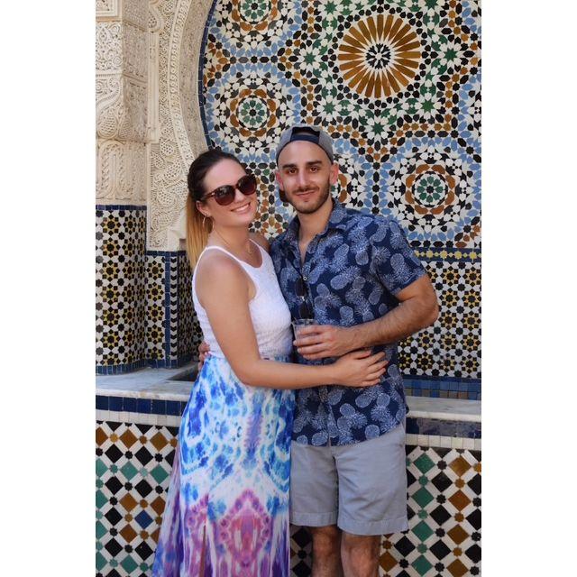 The first (but certainly not the last) time I'd drag Peter to Disney World. He secretly loves it.