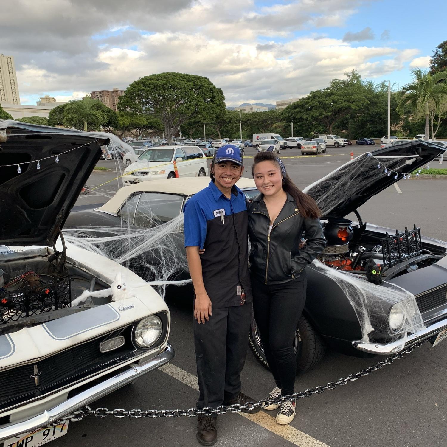 October 2020 Halloween Event in both Camaros