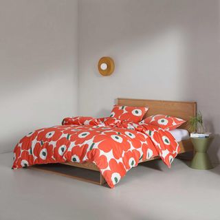 Unikko Organic Cotton 3-Piece Duvet Cover Set