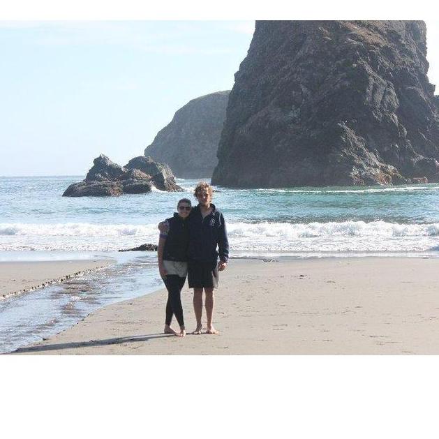 Cannon Beach, Oregon 2010 during the Student Conservation Association crew we lead on the Oregon Trail.