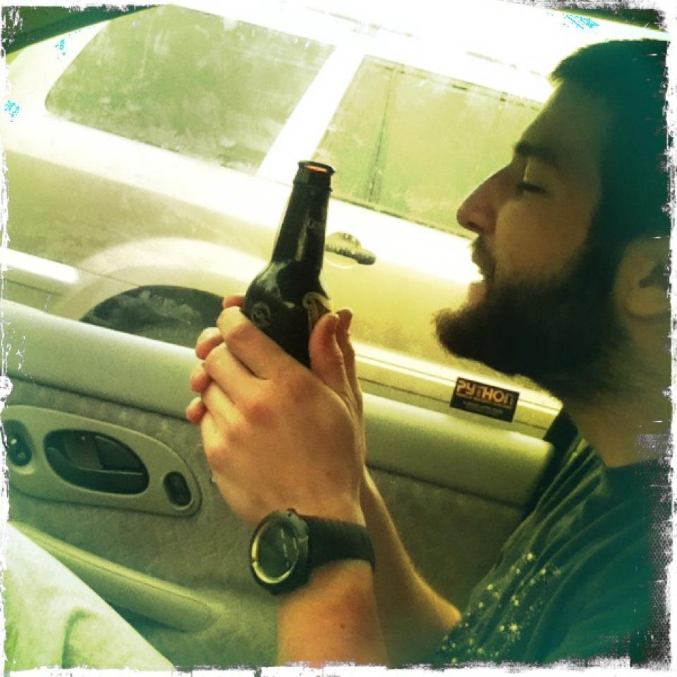 May 2012
Celebratory beers after our long backpacking trip