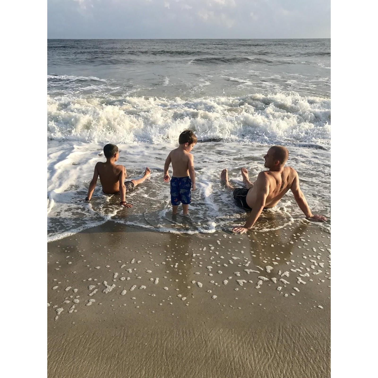 Family beach trip August 2017