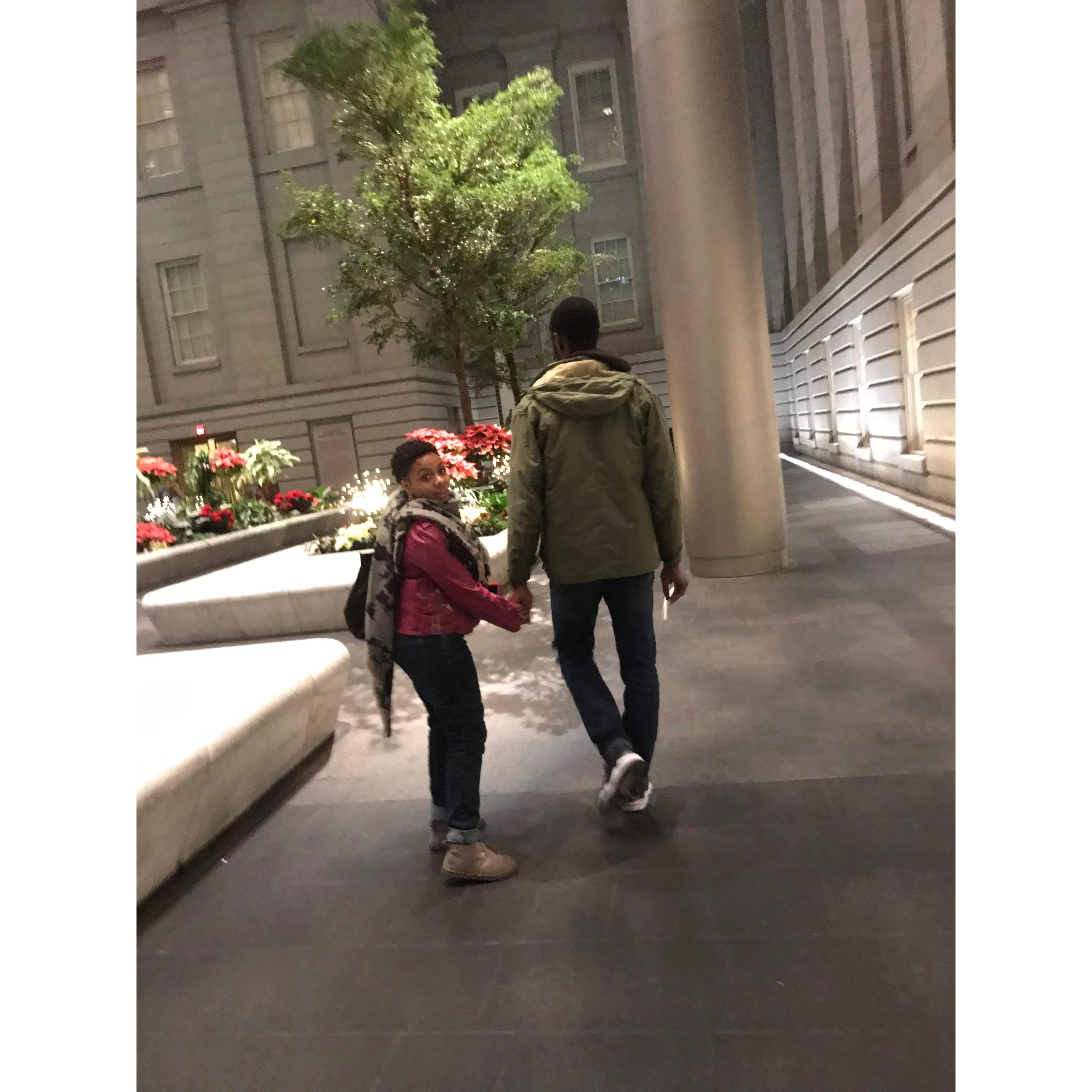 Us at the Smithsonian Museum of American Art in DC