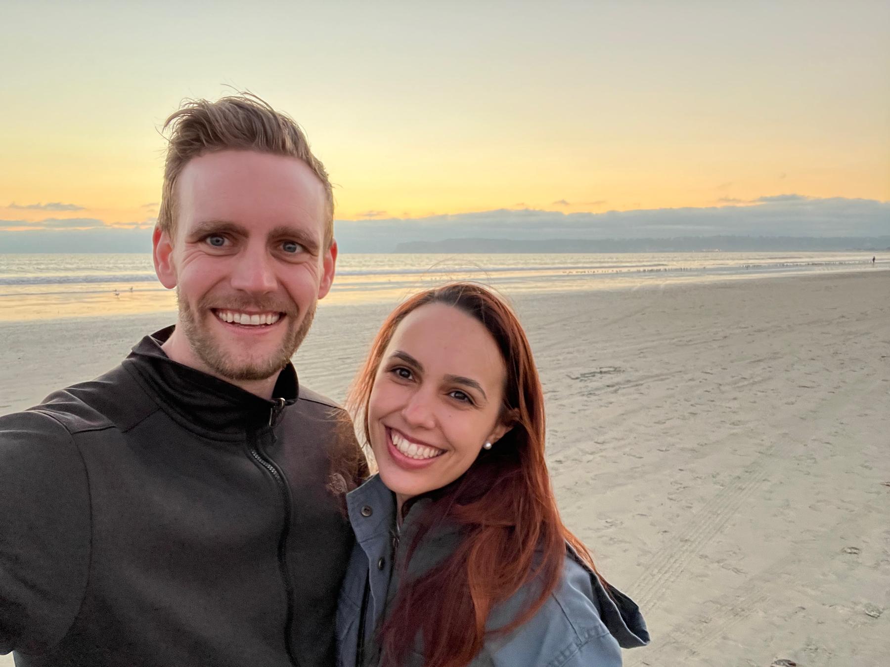 Nicole's first experience in California (a trip to San Diego).