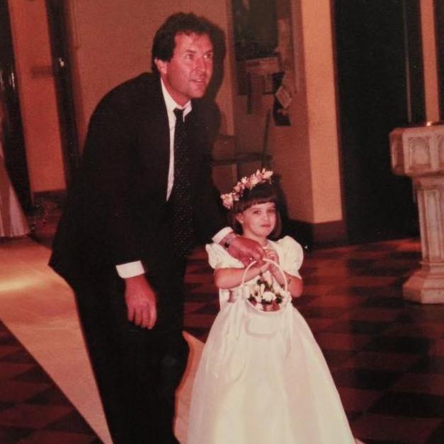 Erika's epic fail as a flower girl
