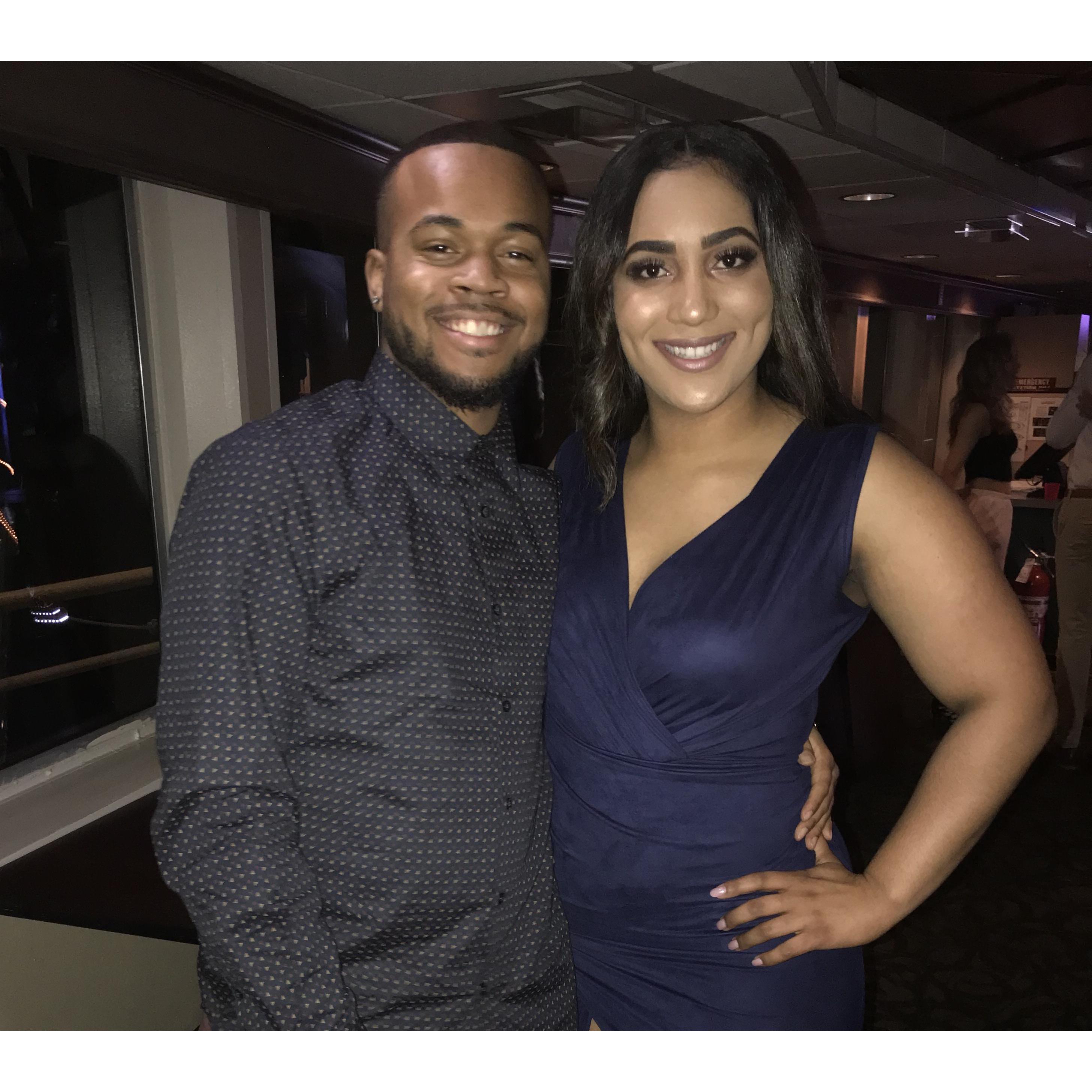 Taryn + Koshie on the Portland Spirit Boat (2019)