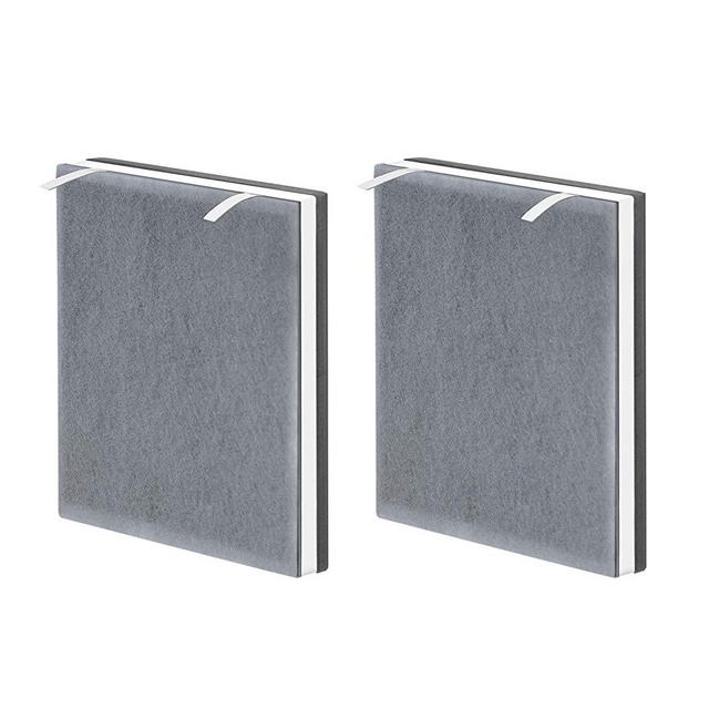 LEVOIT Air Purifier Replacement, True HEPA and High-Efficiency Activated Carbon Filters Set, Vital 100-RF, 2 Pack, 2-Pack, White