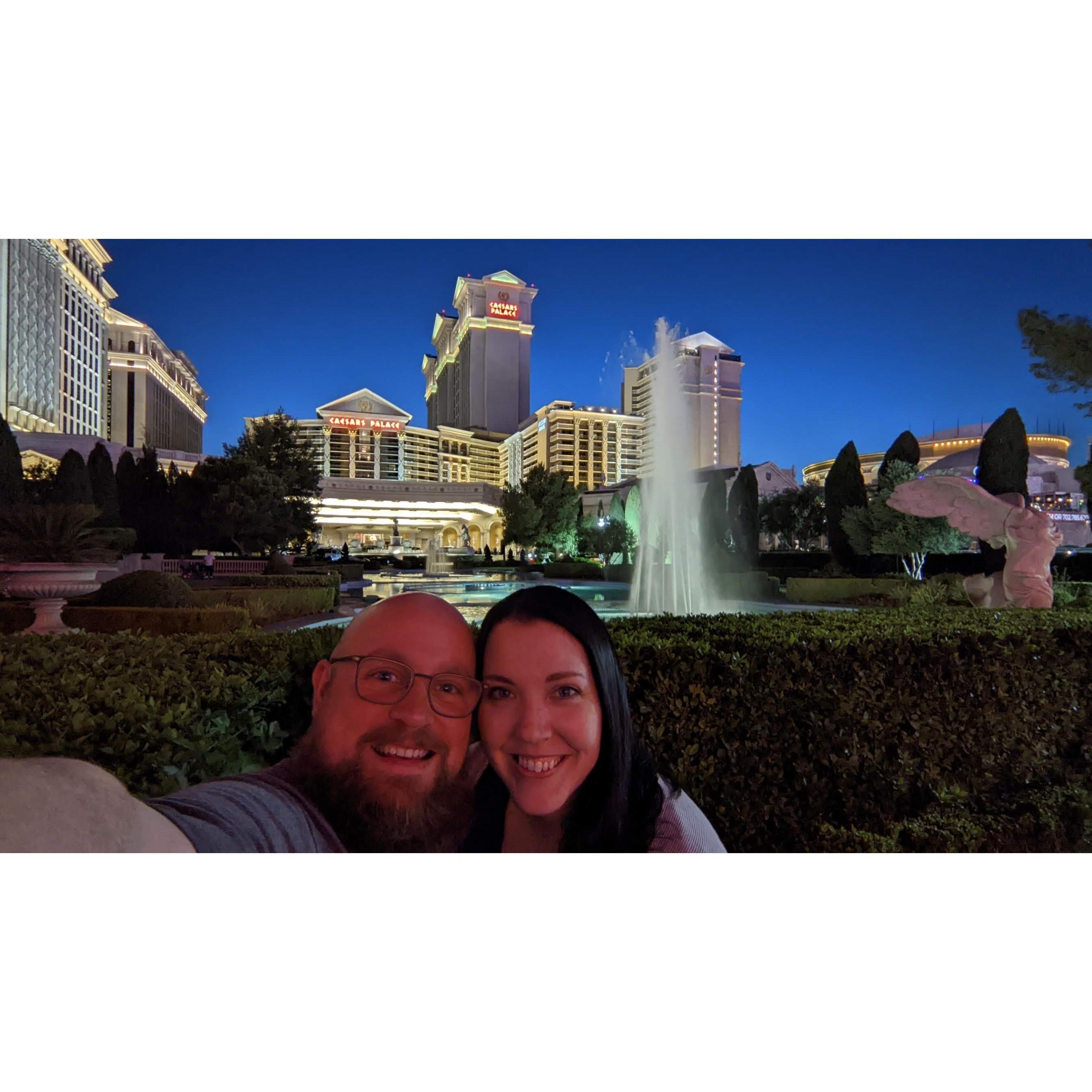Walking the strip 