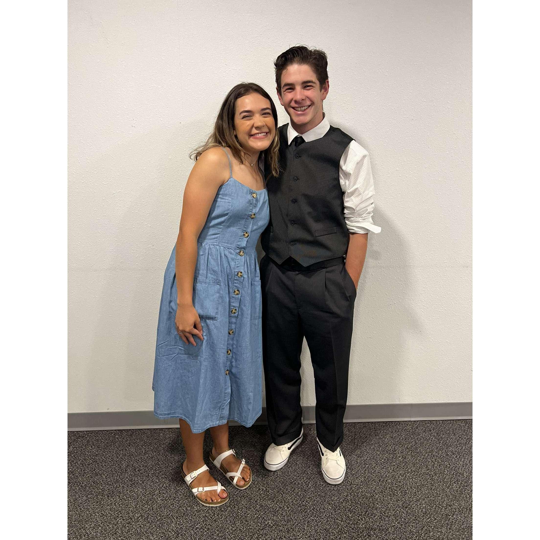 Our first picture together... at Project Impact haha!