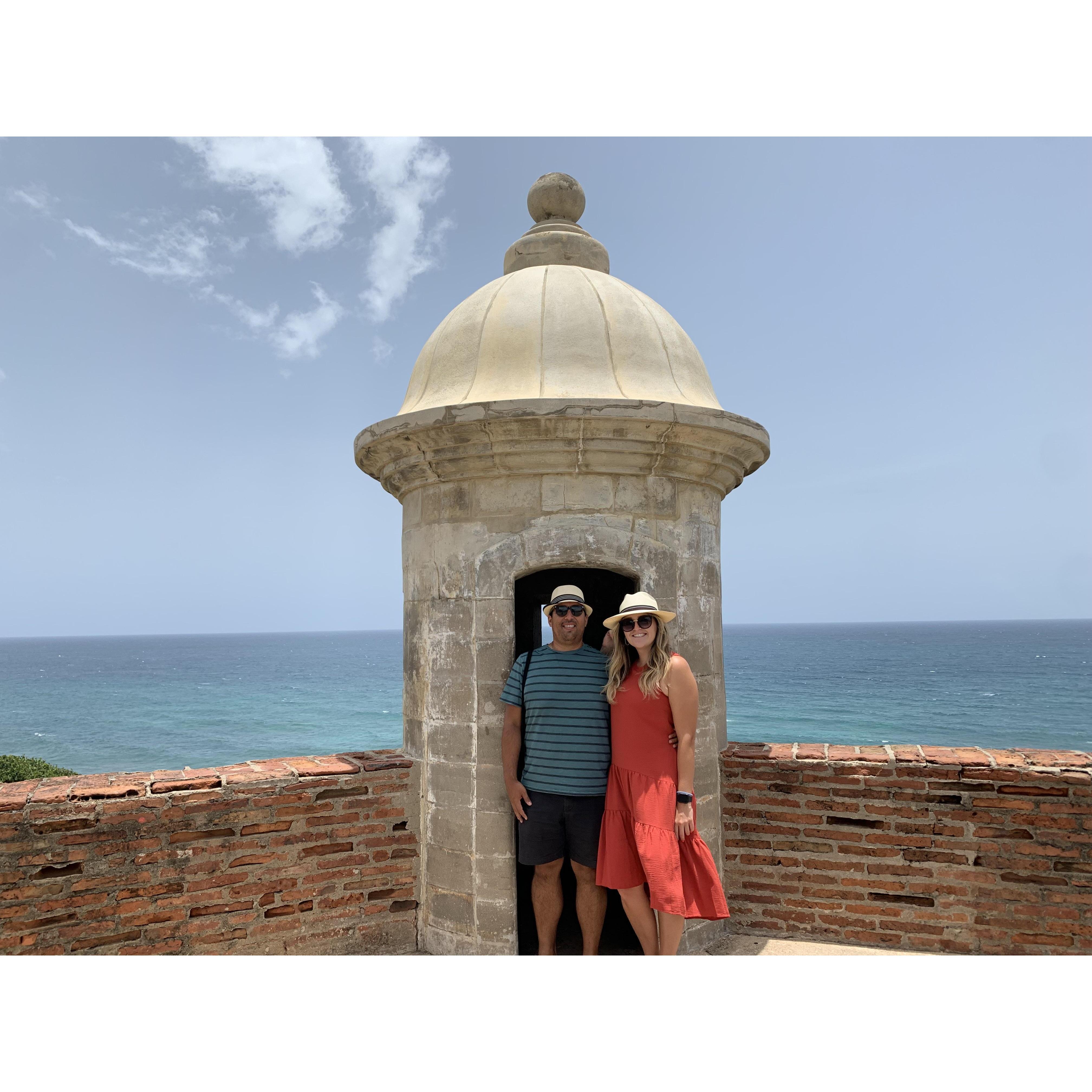 Our trip to Puerto Rico... Where we got engaged!