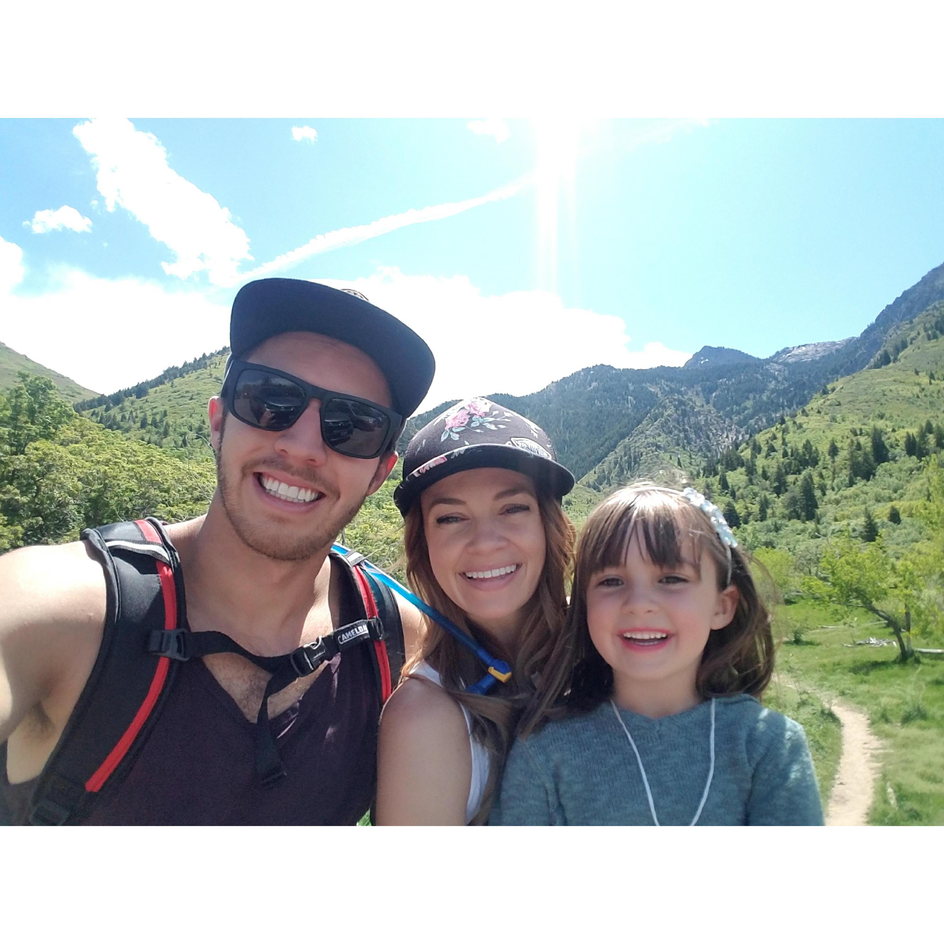 Hiking Neff's Trail, summer 2018
