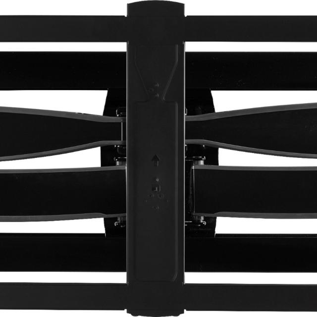 Sanus - Premium Series Swivel TV Wall Mount for Most 42" - 90" TVs - Extends 28" - Black