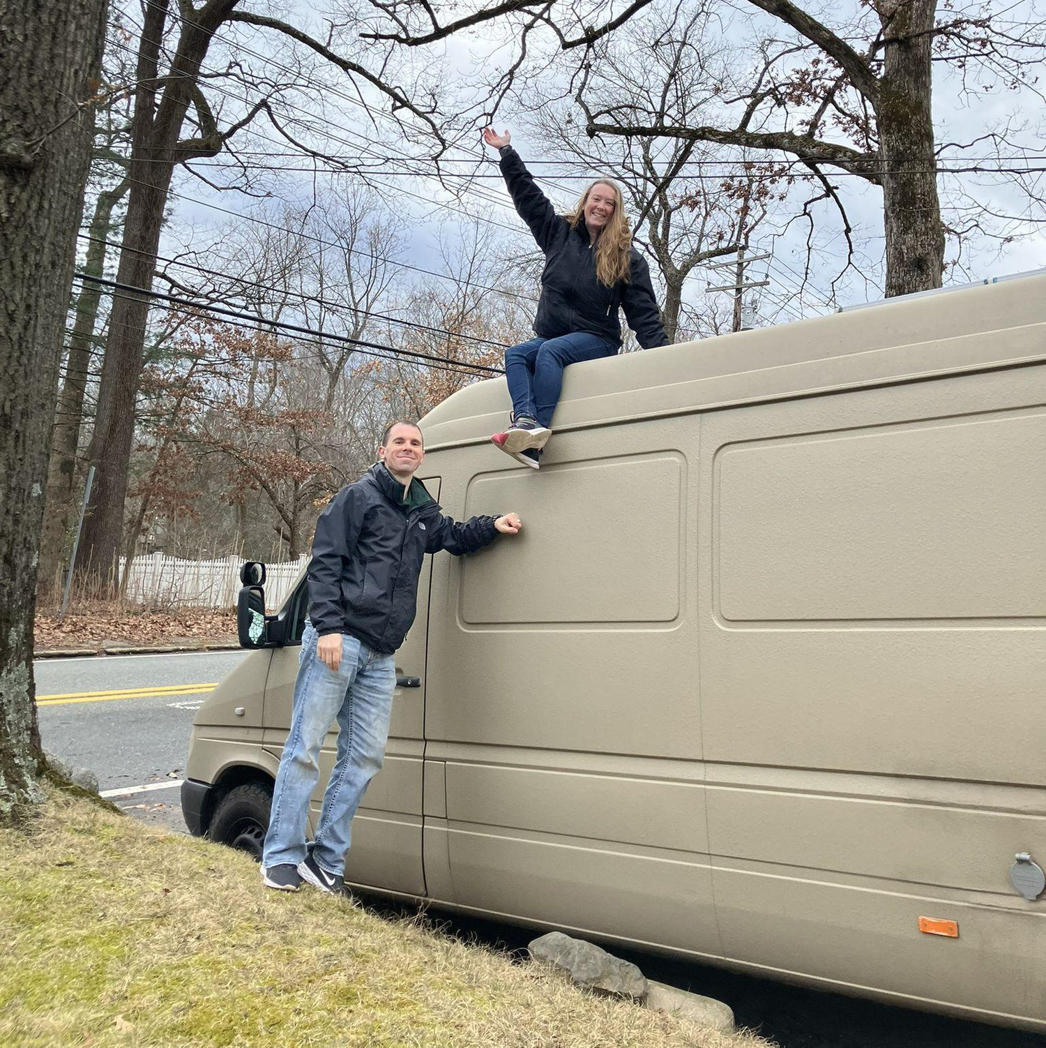 Leaving NJ for our VanLife adventure with our van: Lucille! Day 1