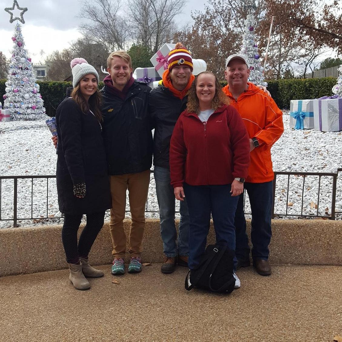 Christmas Town with the Handford Crew so happy to celebrate the season with family!