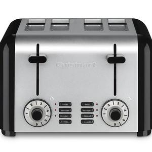 Cuisinart CPT-340 Compact Stainless 4-Slice Toaster, Brushed Stainless