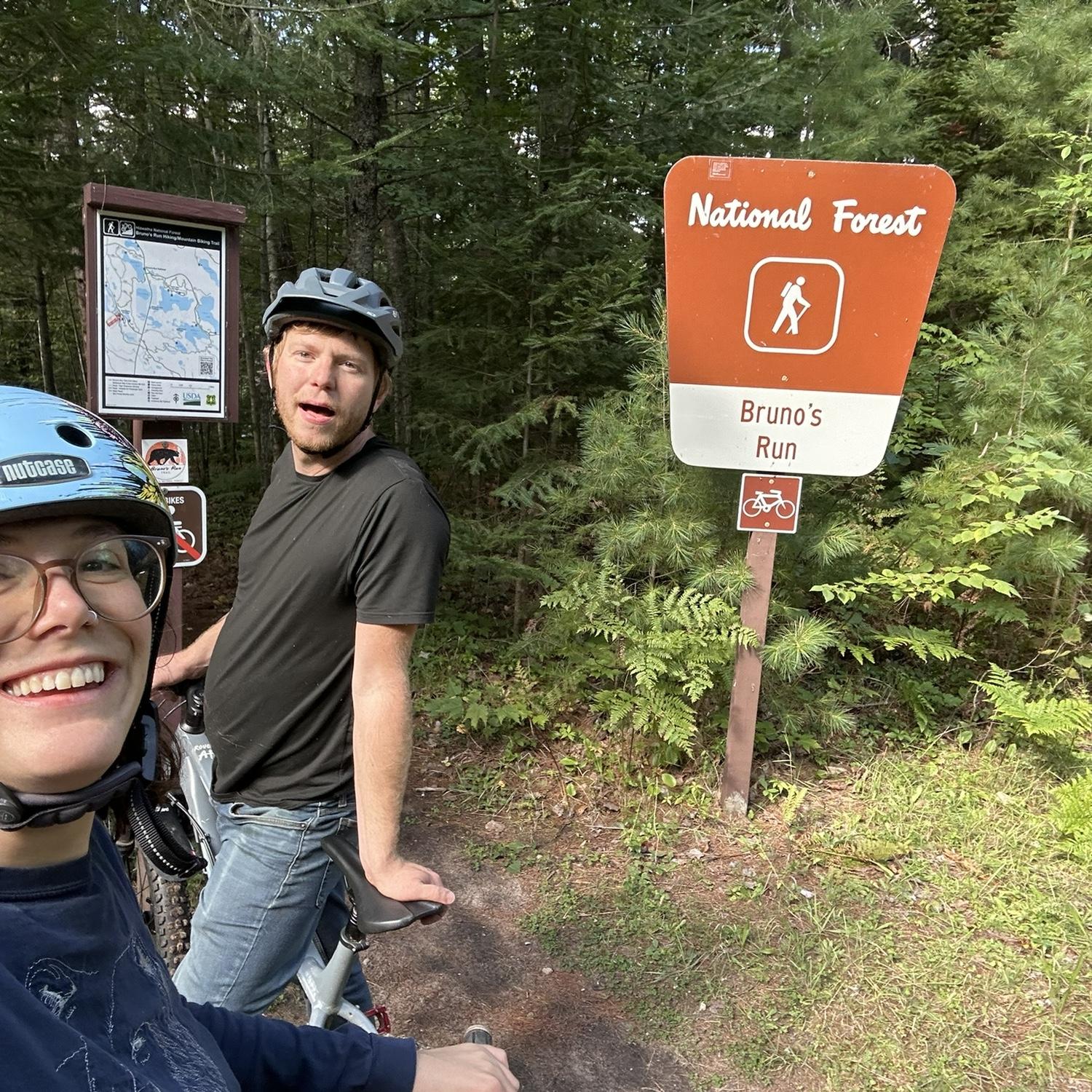 Mountain biking in the UP at Bruno’s Run 2025