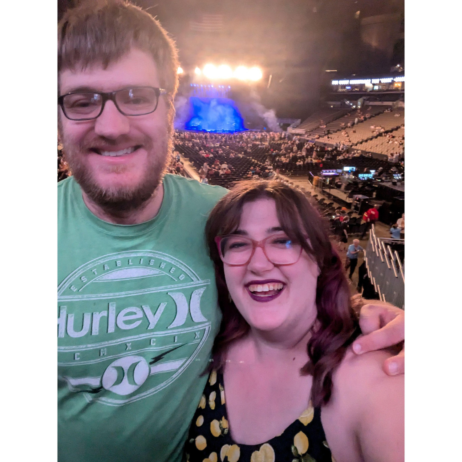 Our first concert together, AJR!