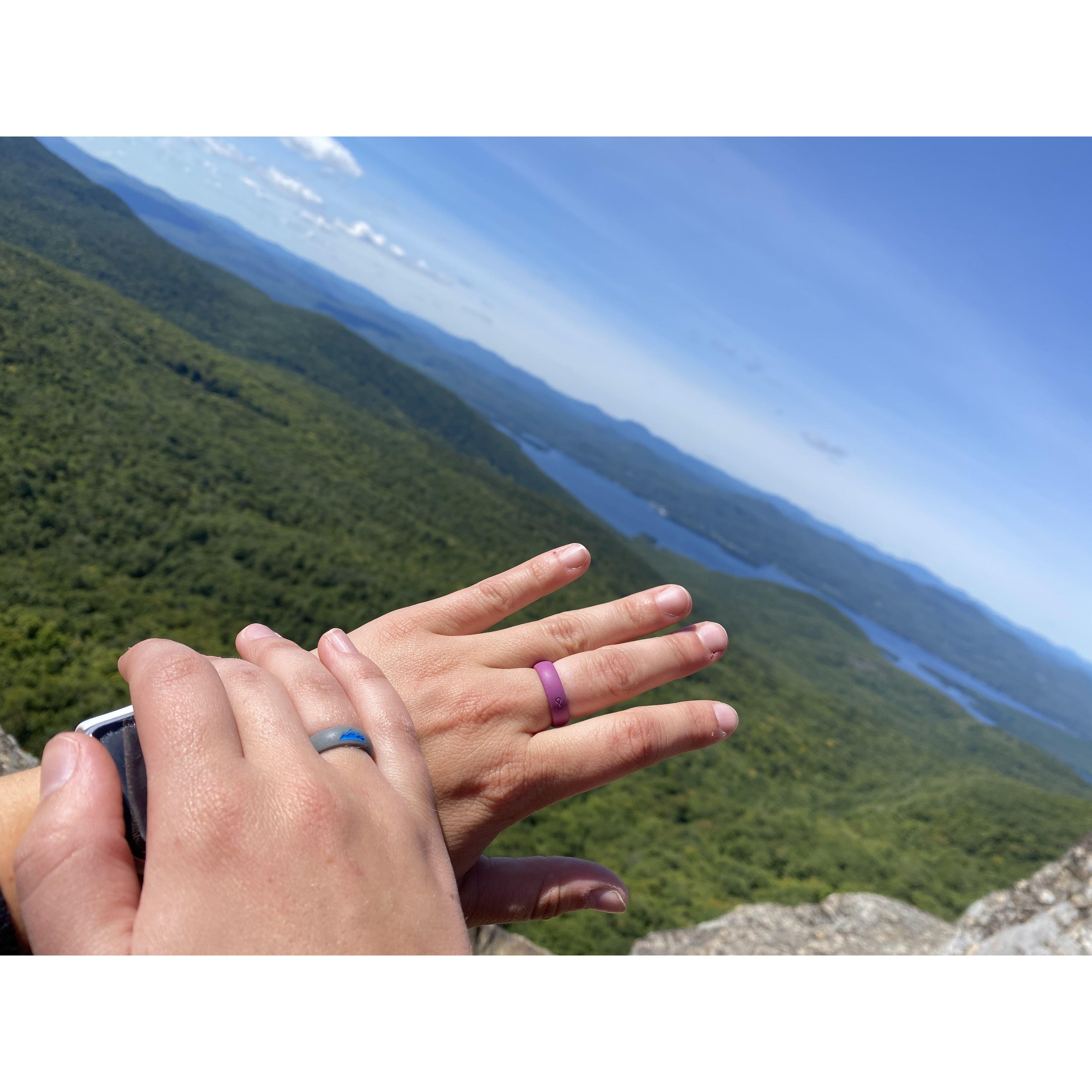 We knew we wanted to get married up on this mountain back in 2020