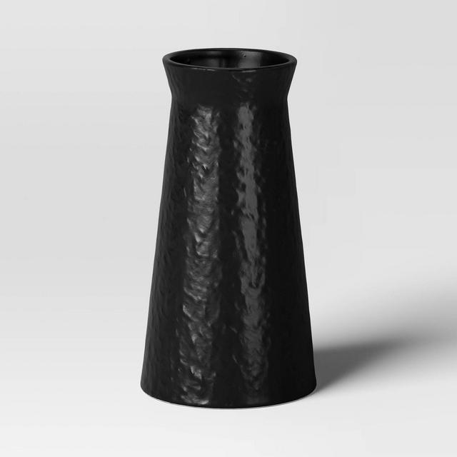Tall Modern Vase Black - Threshold™