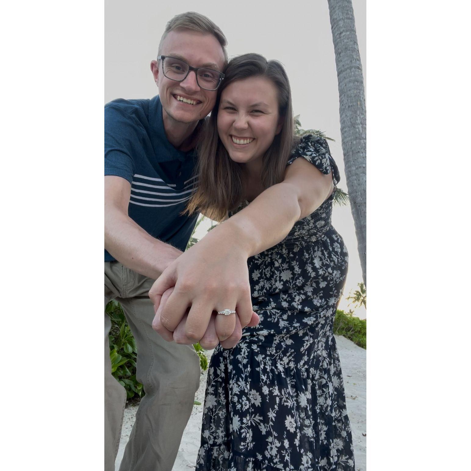 Newly engaged