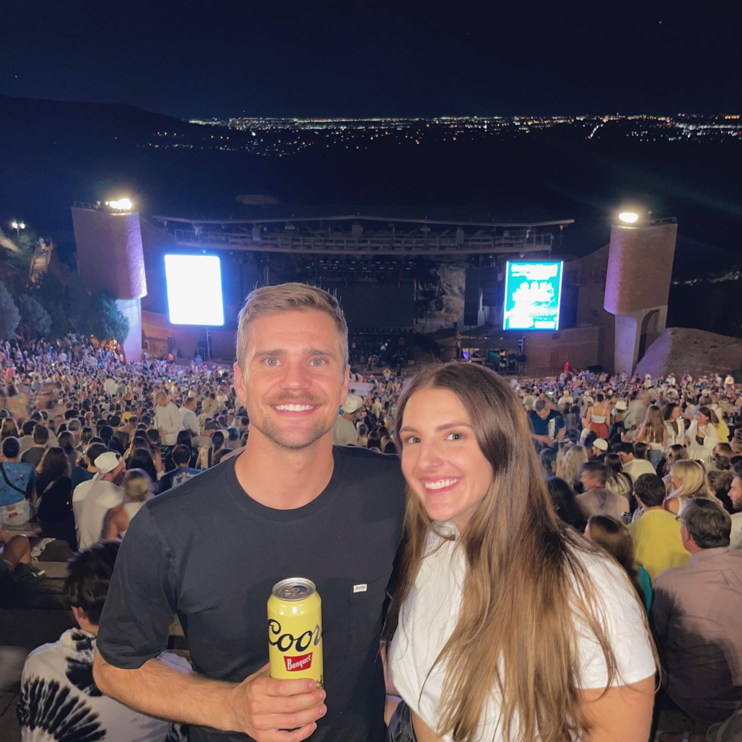 Mt. Joy band at Red Rocks!