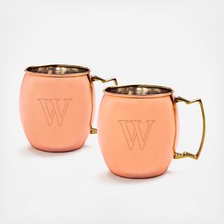 Personalized Moscow Mule Mug, Set of 2