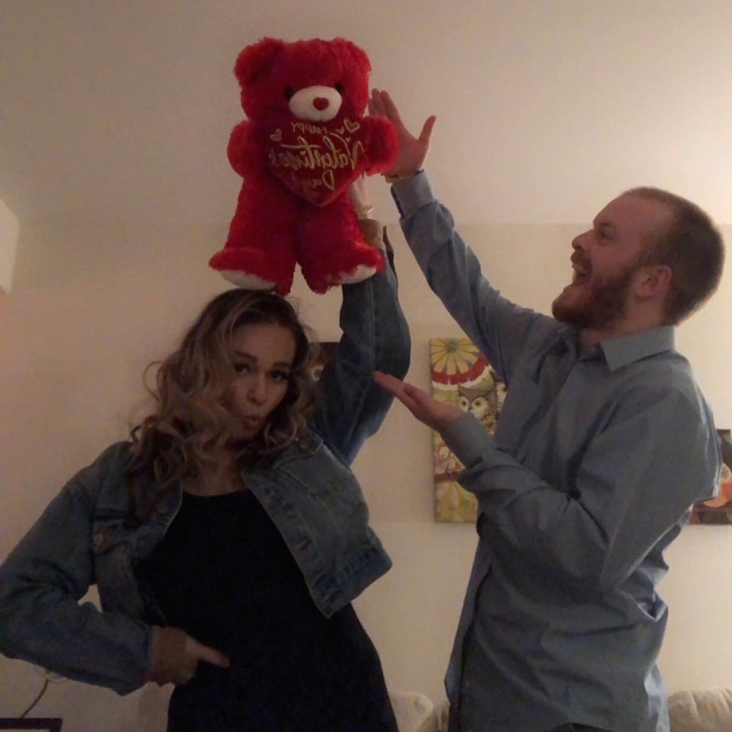 Valentine’s day bear tradition began ❤️