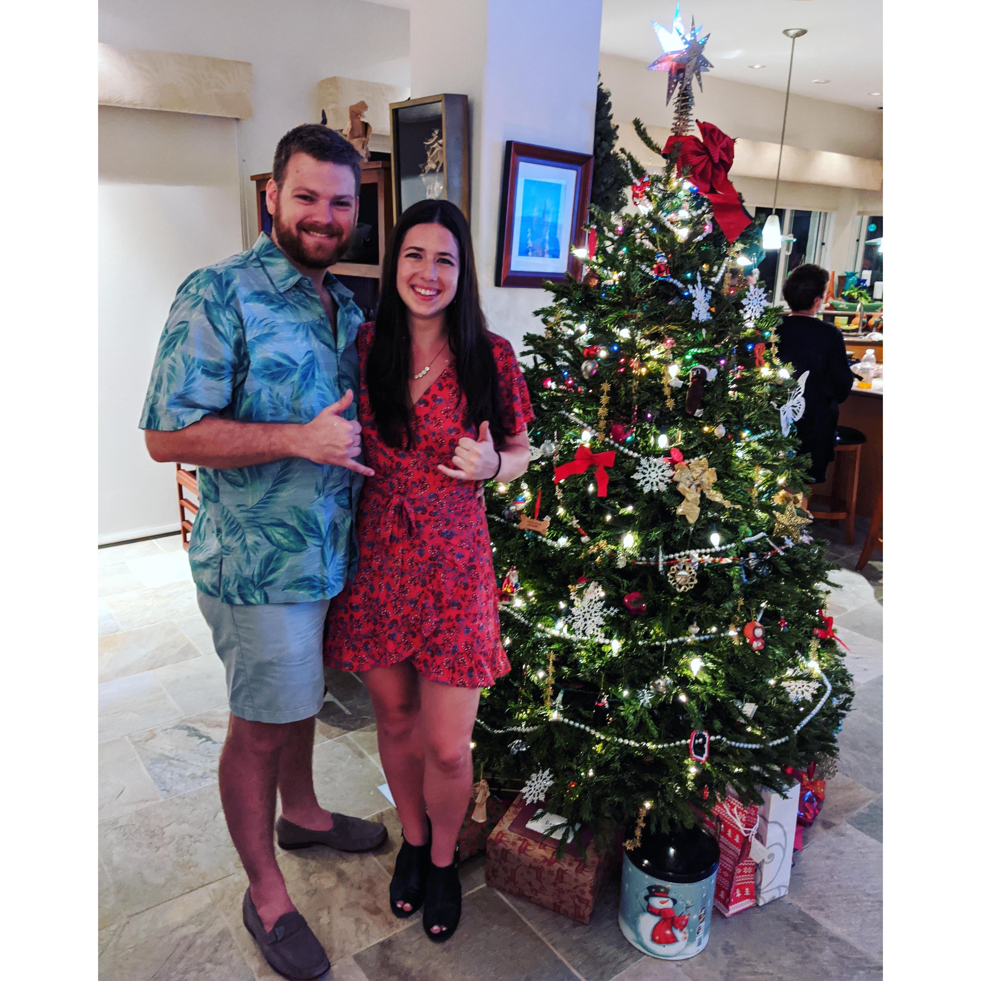 Our first Chrismas together - Hawaii 2019
