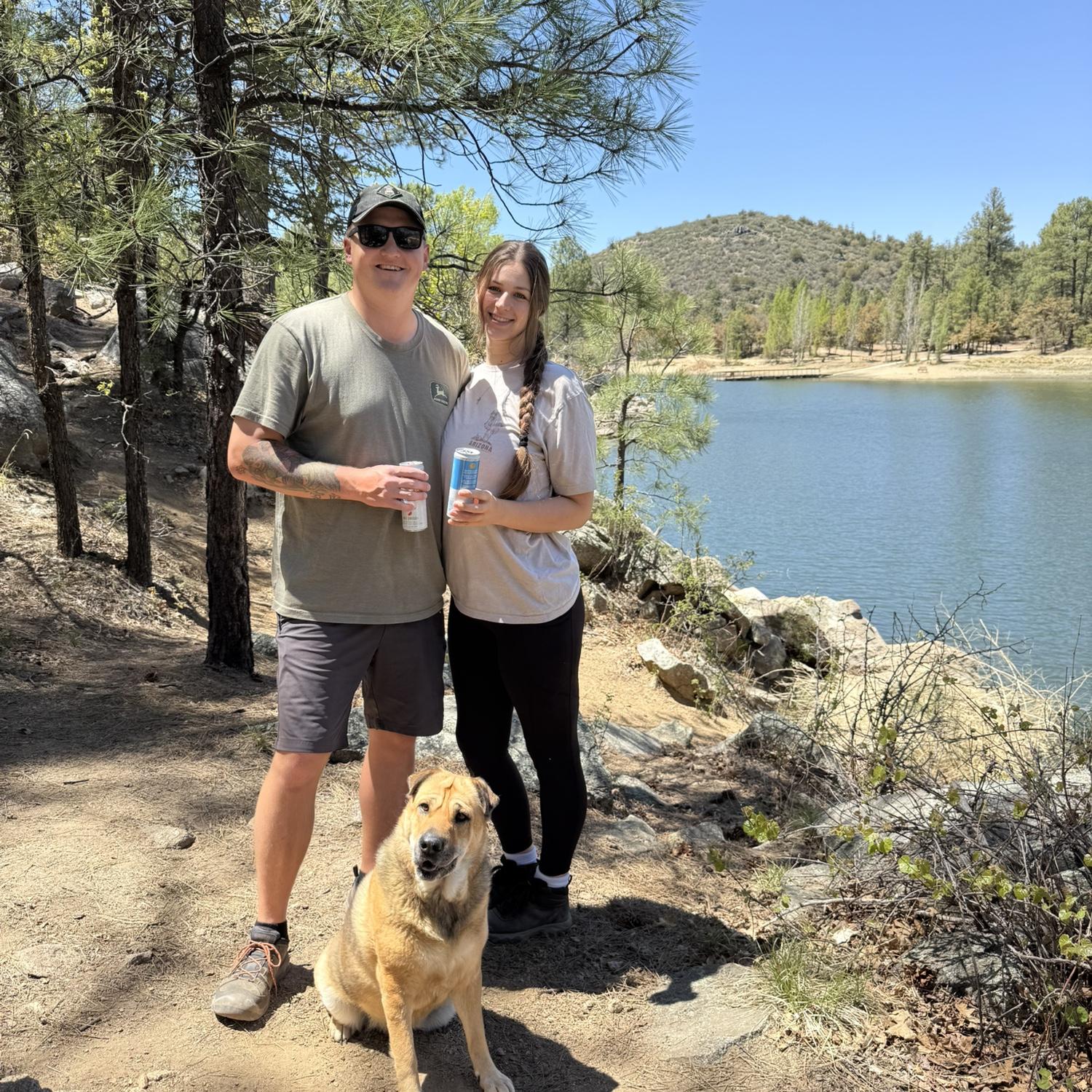 Hanging at Goldwater Lake in Prescott, 2025