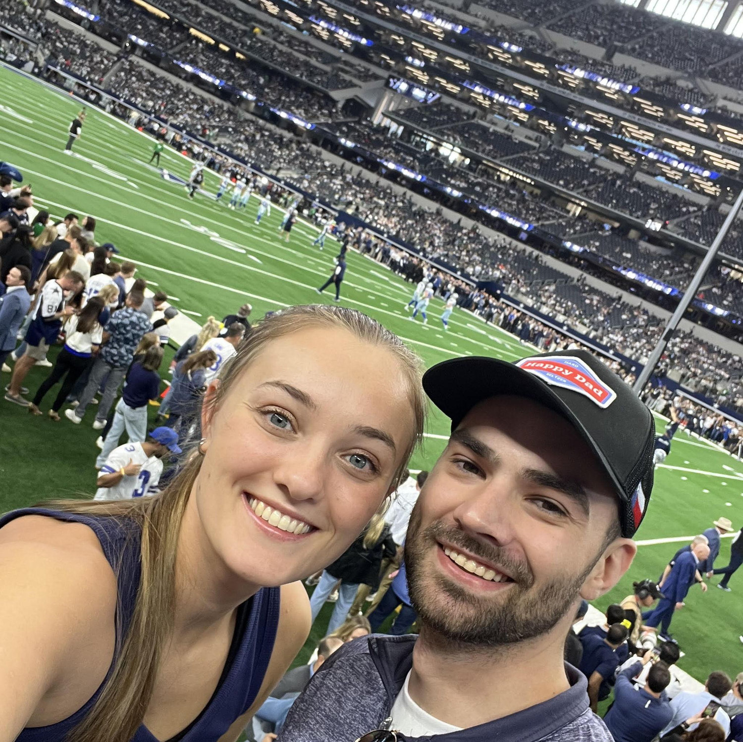One of our favorite memories in Texas- seeing the Cowboys play the Eagles!